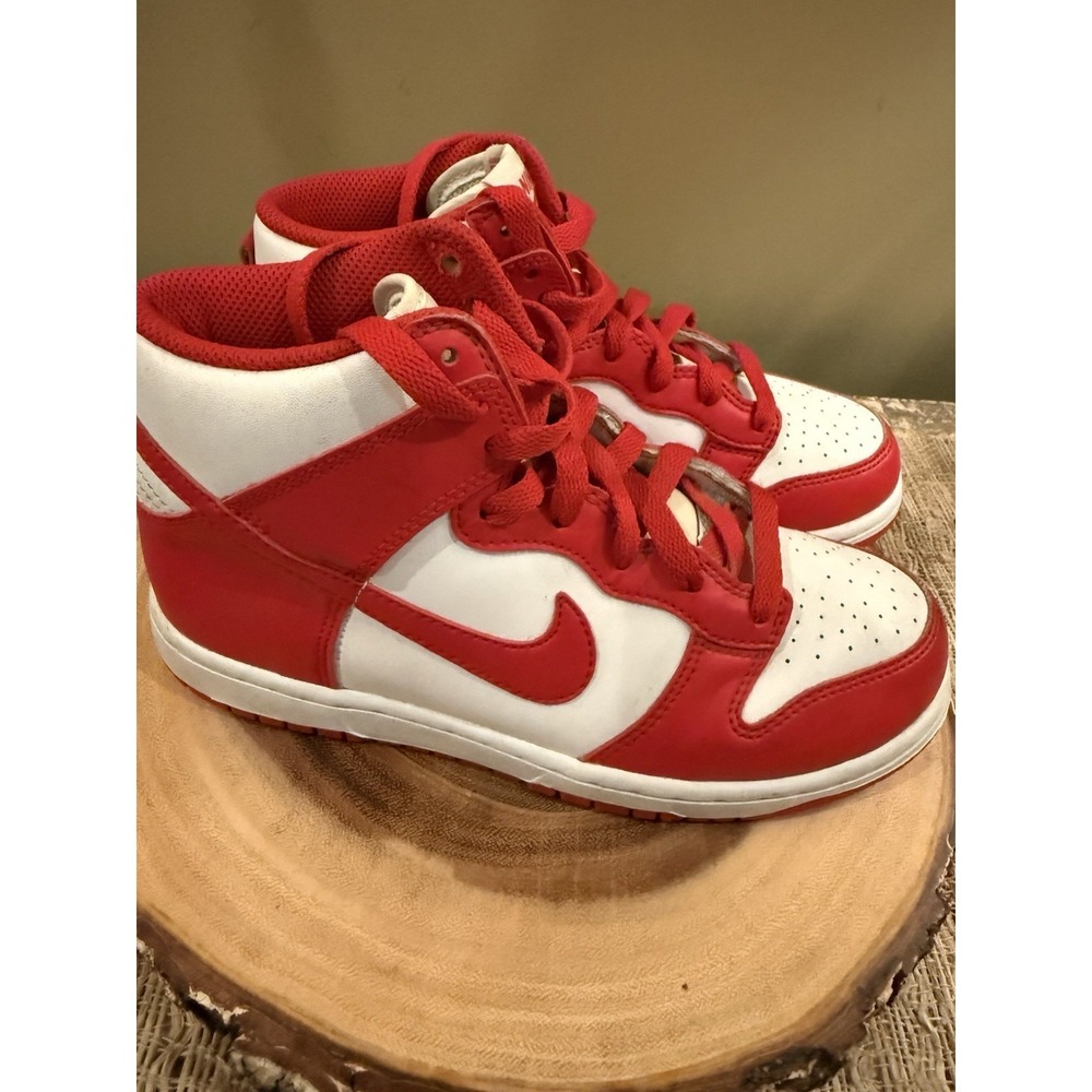Nike Dunk High‎ (PS) Championship Red White Red (DD2314-106) PS Size 3Y